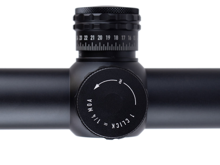 Element Optics Titan 5x25x56 FFP Rifle Scope for Hunting and Long Range Shooting North East Airguns Close Up