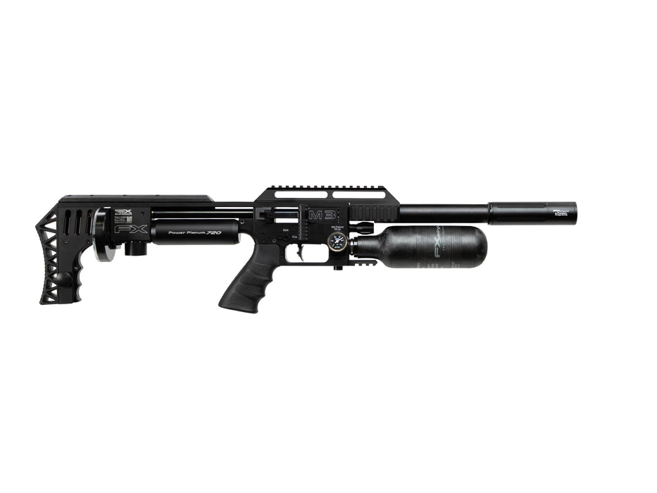 FX Impact M3 Compact PCP Air Rifle w/ DonnyFL Moderator Right Profile