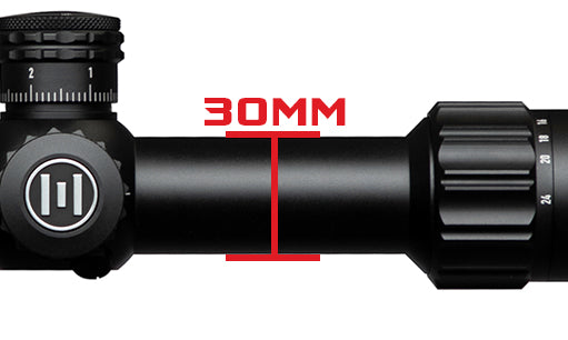 Helix rifle scope 30mm tube diameter