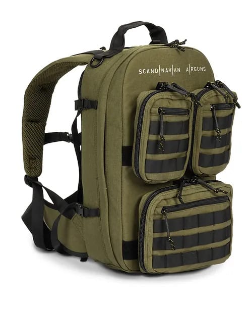 Scandinavian Arms Back Pack