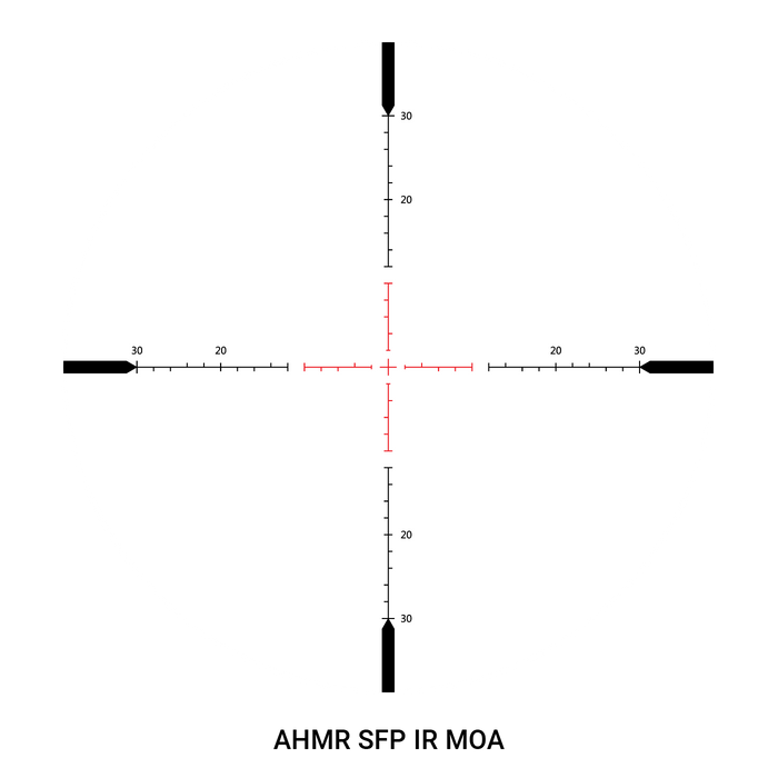 Athlon Midas BTR GEN2 rifle scope reticle