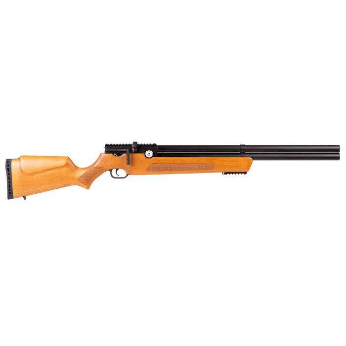 air venturi aigun pcp regulated air rifle wood stock right profile