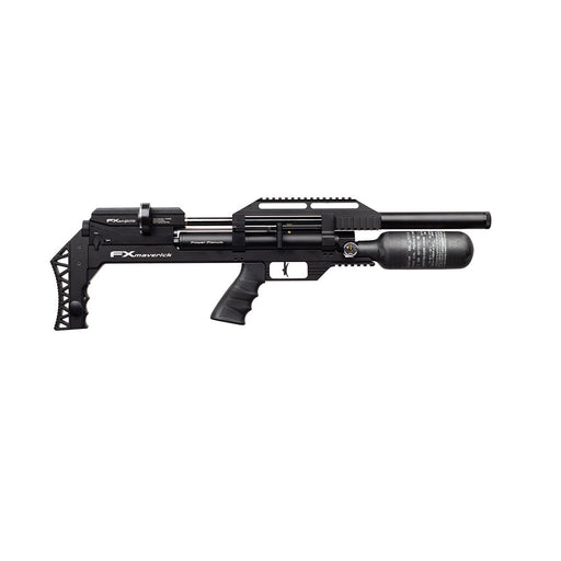 FX Maverick Compact PCP Air Rifle Carbon Fiber Bottle Right Profile