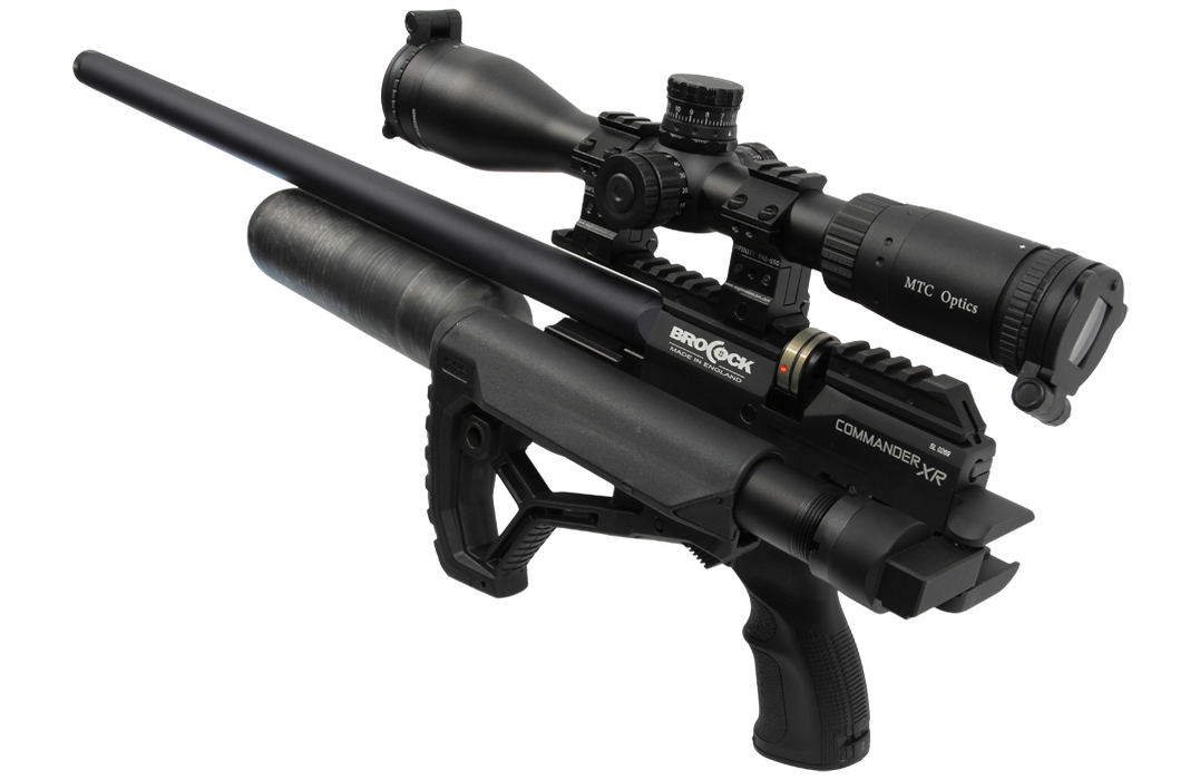 Brocock Commander XR Magnum PCP Air Rifle Left Angle