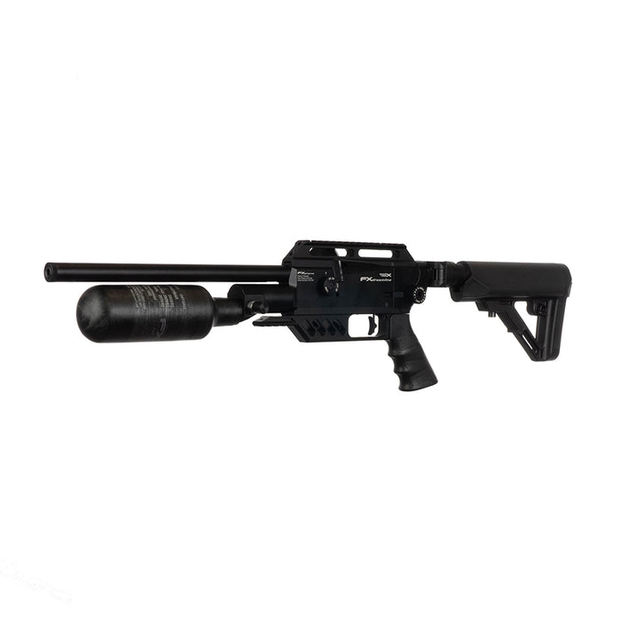 FX Dream-Tact Compact - Carbon Fiber Bottle 300cc PCP Airgun Left Angle