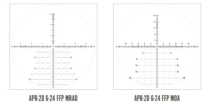 ELEMENT OPTICS HELIX 6-24X50 FFP APR-2D MRAD (Online Orders)