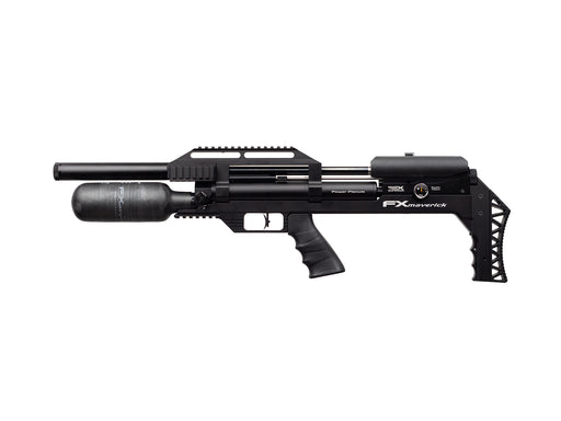 FX Maverick Compact PCP Air Rifle Carbon Fiber Bottle Left Profile
