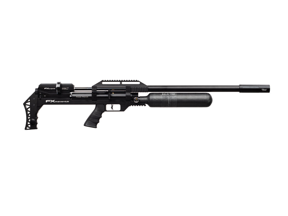FX Maverick Sniper PCP Air Rifle 700mm Barrel w/ DonnyFL Moderator Right Profile